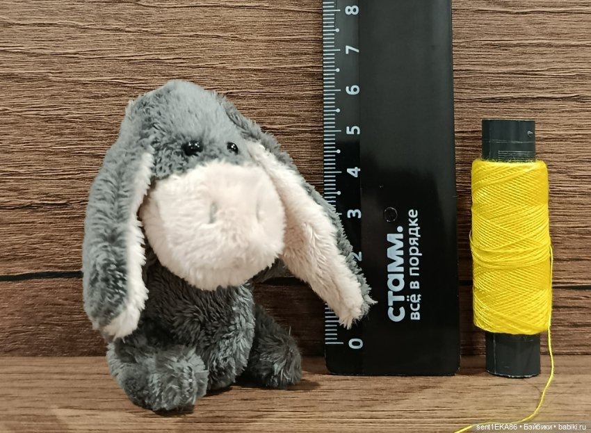 Ослик Иа — Авторские игрушки (фото 2)