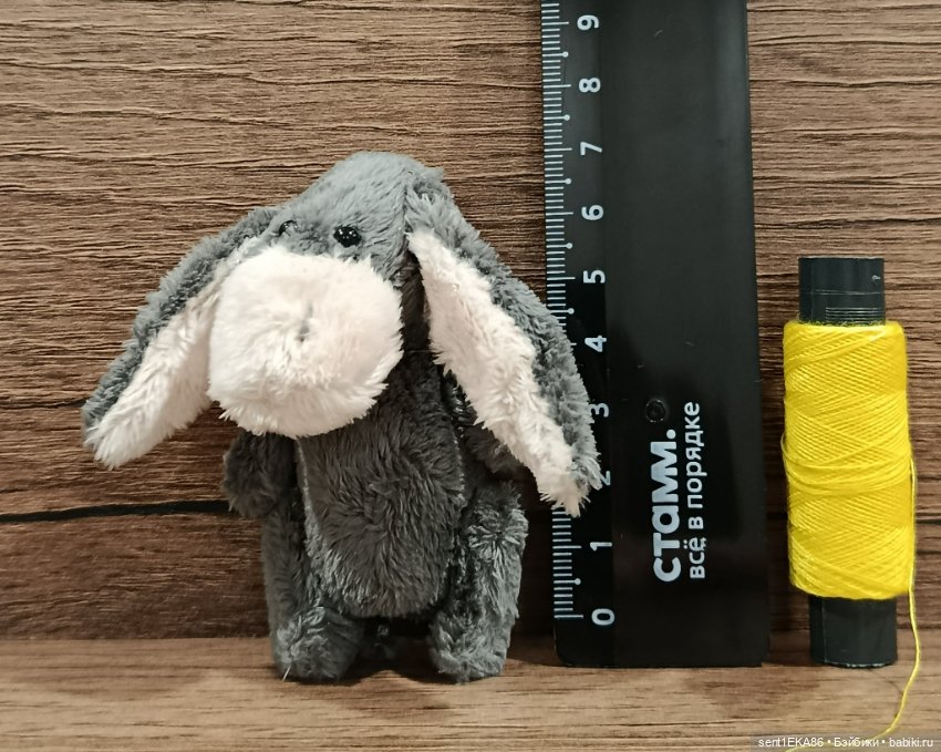 Ослик Иа — Авторские игрушки (фото 3)