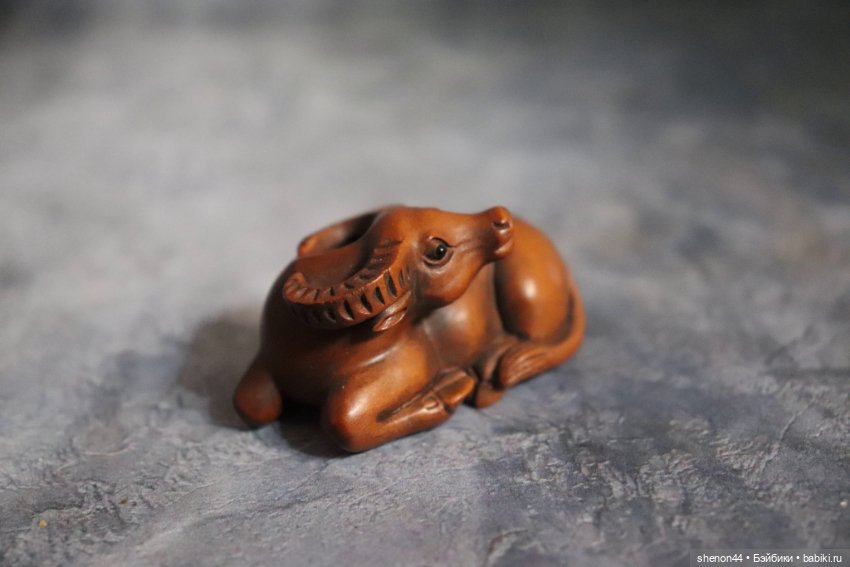 Нэцкэ "Бык". Винтаж! Более 50 лет (фото 4)