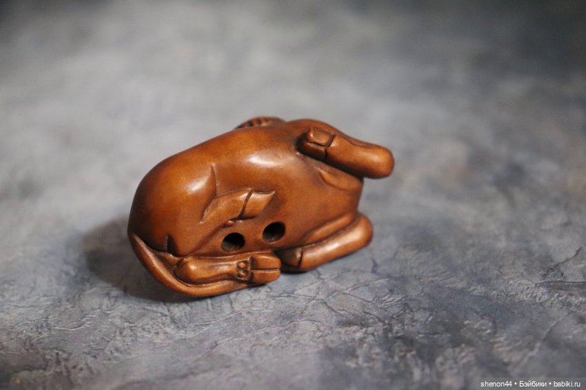 Нэцкэ "Бык". Винтаж! Более 50 лет (фото 3)