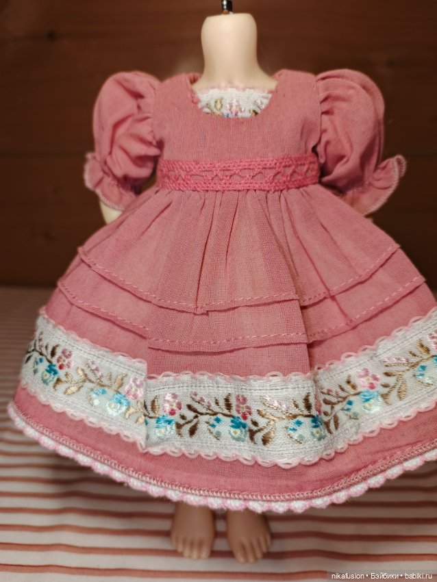 Платье на куклу БЖД 1/6 Littlefee, похожие (фото 2)