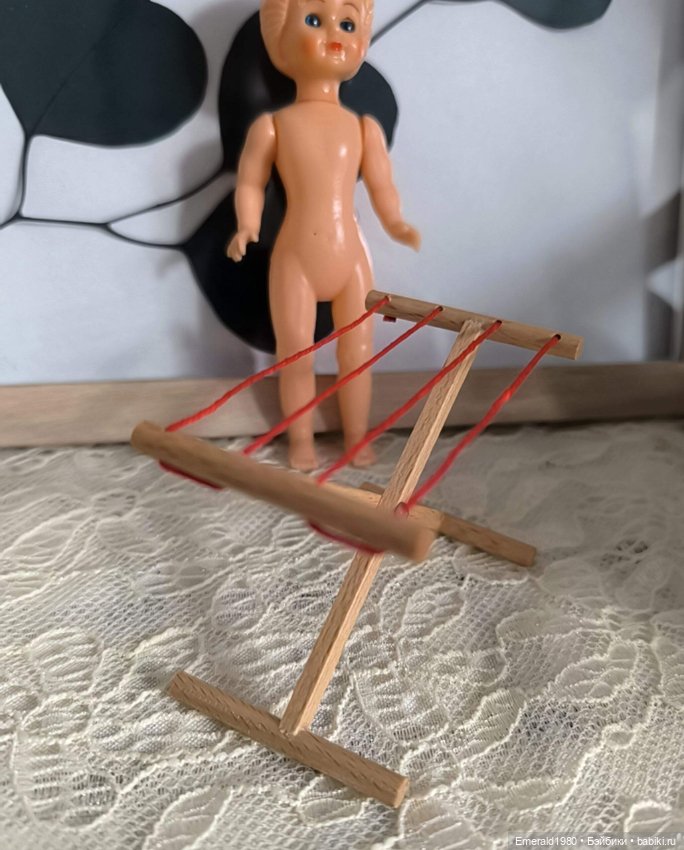 Сушилка для белья — Кукольная мебель (фото 4)