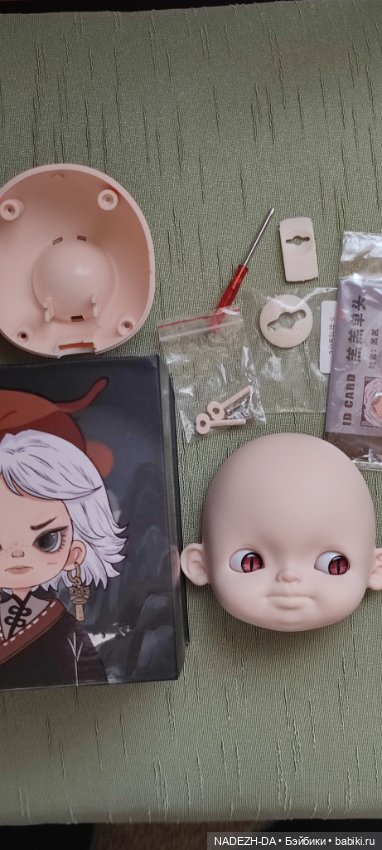 Голова YMY — Части шарнирных кукол (не BJD)