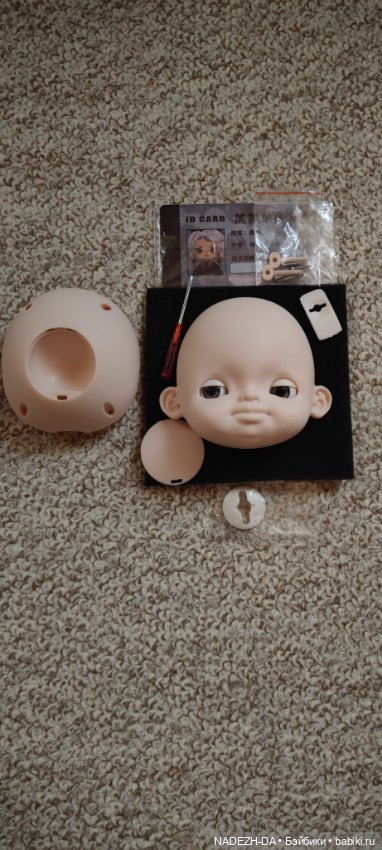 Голова YMY — Части шарнирных кукол (не BJD) (фото 4)