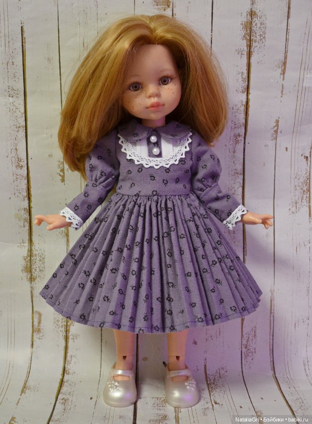 Платье на куклу Паола Рейна