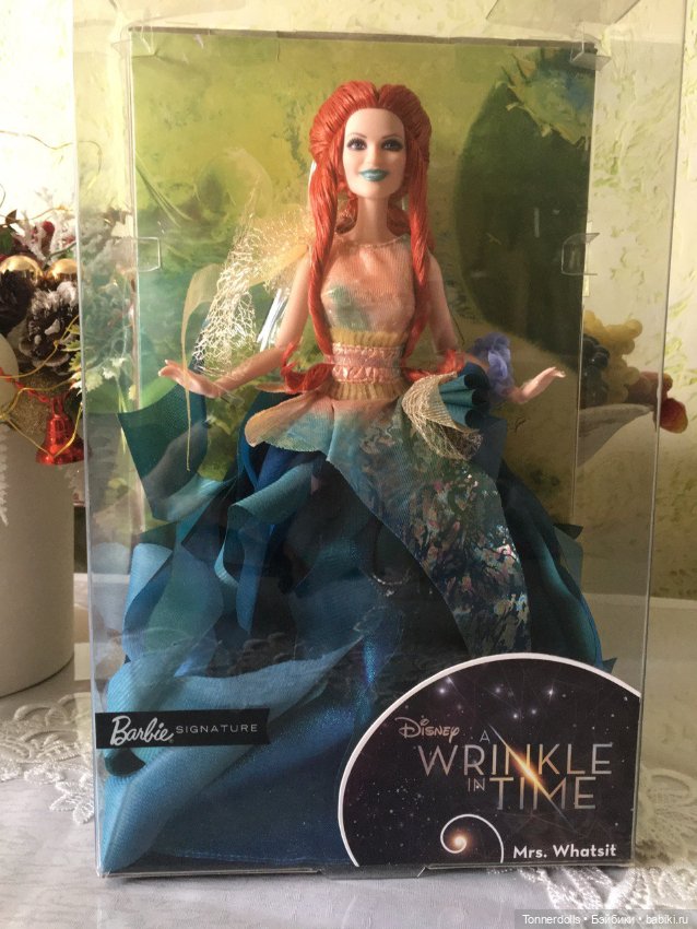Кукла Barbie Mrs. Whatsit Reese Witherspoon Барби Миссис Чтотут Излом времени Wrinkle in Time
