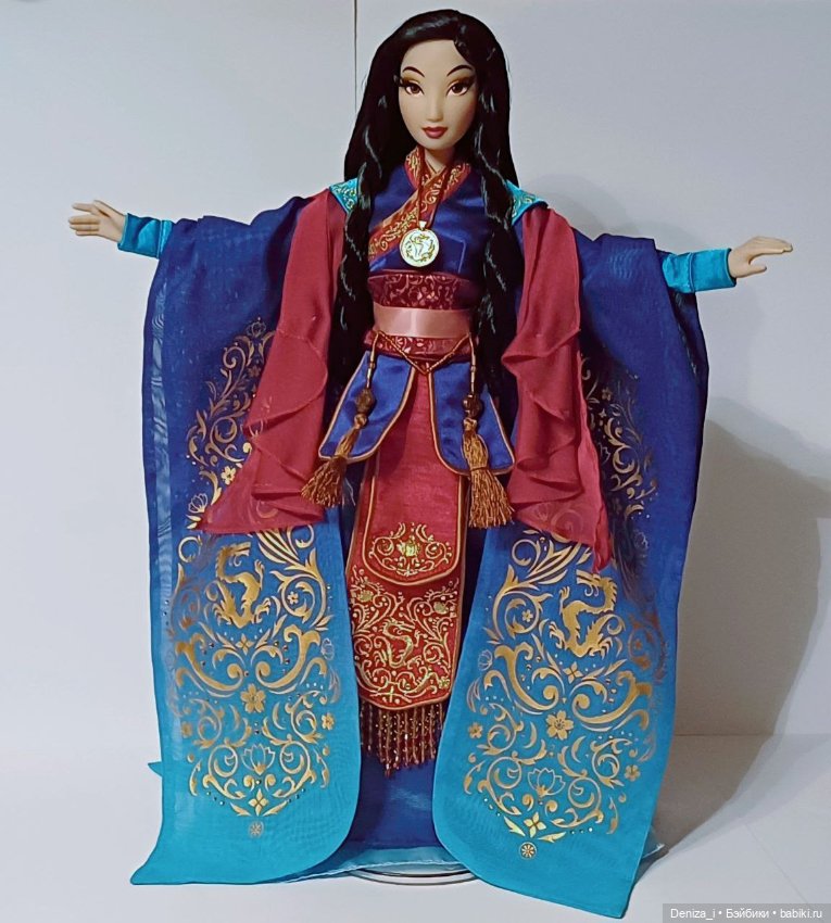 Мулан Дисней Коллекционная кукла Mulan Disney Limited Edition шарнирная (фото 6)