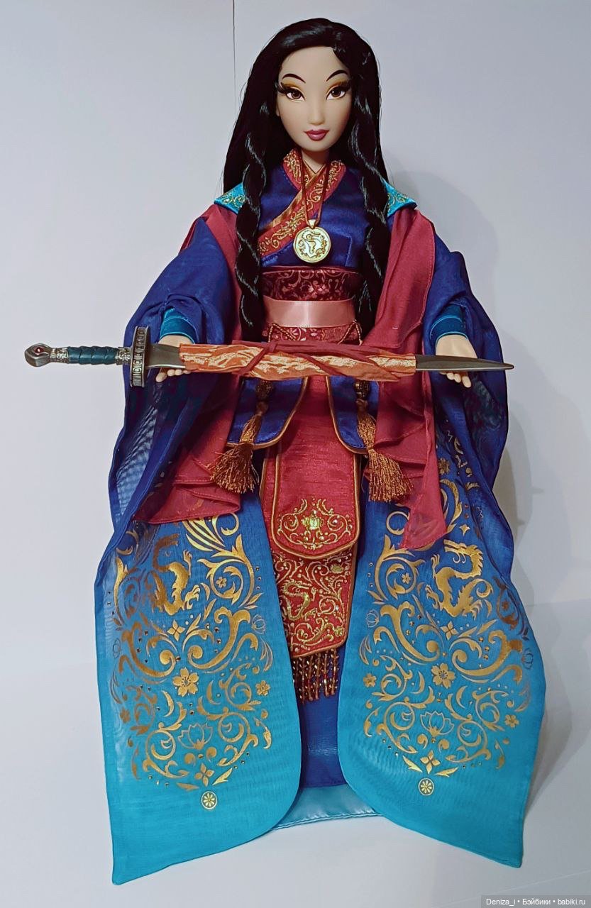Мулан Дисней Коллекционная кукла Mulan Disney Limited Edition шарнирная (фото 7)