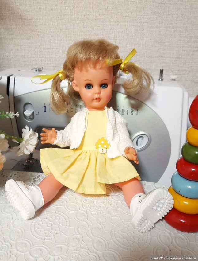 Маленькая, немецкая ,винтажная куколка МММ (зап/ Германия),очень милая (фото 6)