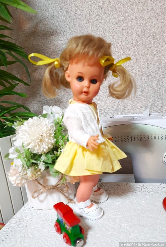 Маленькая, немецкая ,винтажная куколка МММ (зап/ Германия),очень милая (фото 3)