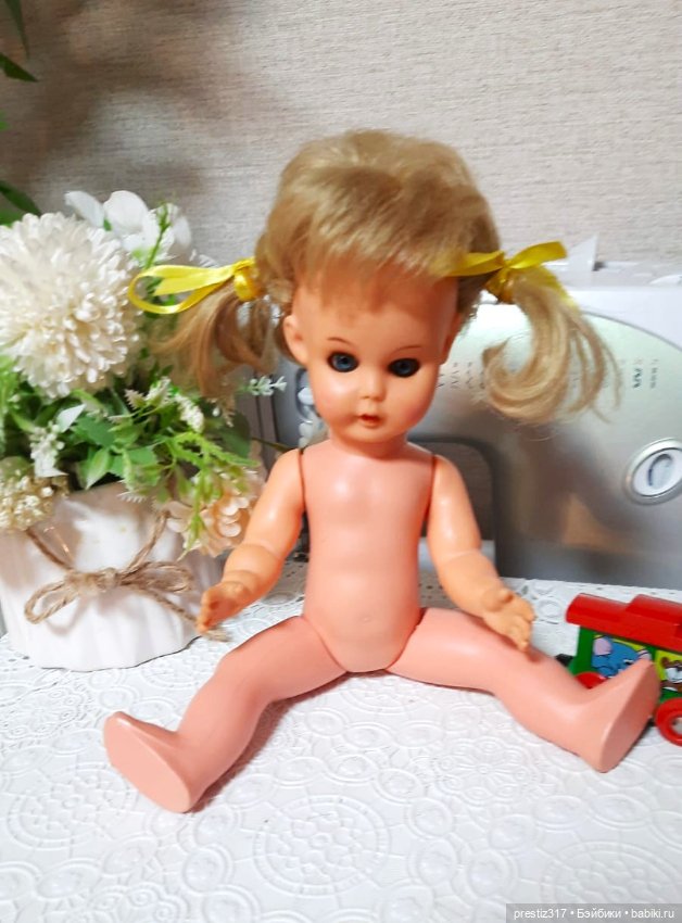 Маленькая, немецкая ,винтажная куколка МММ (зап/ Германия),очень милая (фото 9)