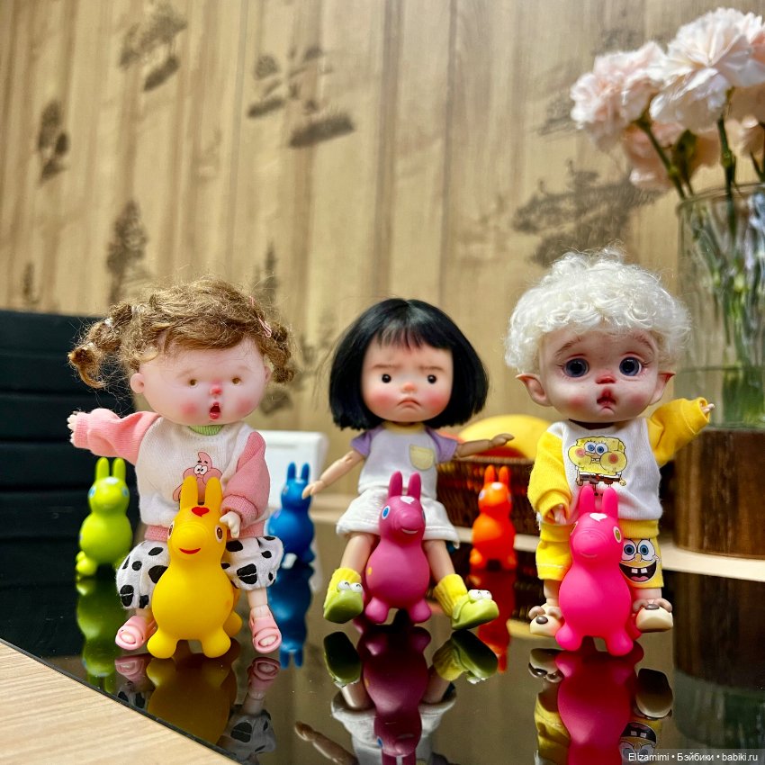 Прыгунки для кукол об11 — Аксессуары для кукольных фотосессий (фото 2)