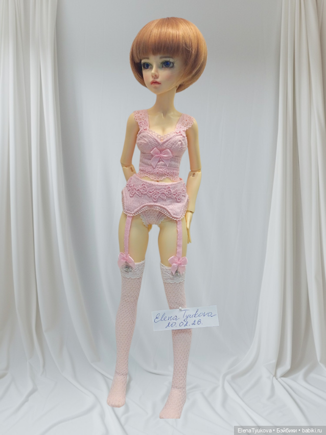 Комплект нижнего белья для bjd кукол (фото 4)