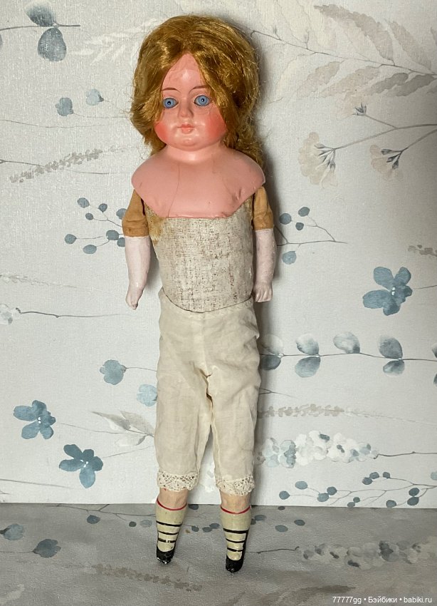 Дама приятной наружности из папье- маше (фото 10)