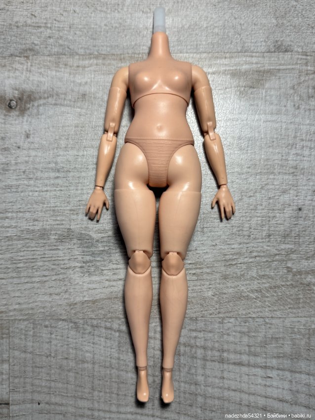 Пышное тело из Базового набора №2 для создания Барби (2)