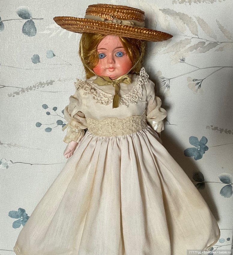 Дама приятной наружности из папье- маше (фото 6)