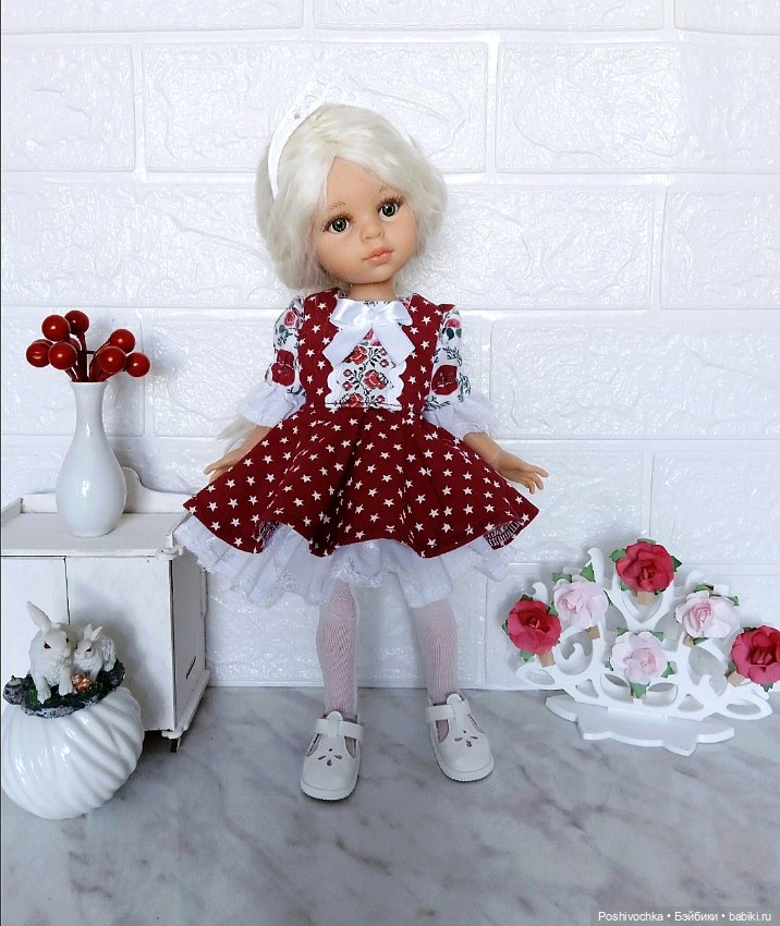 Платье для куклы Паола Рейна (фото 4)