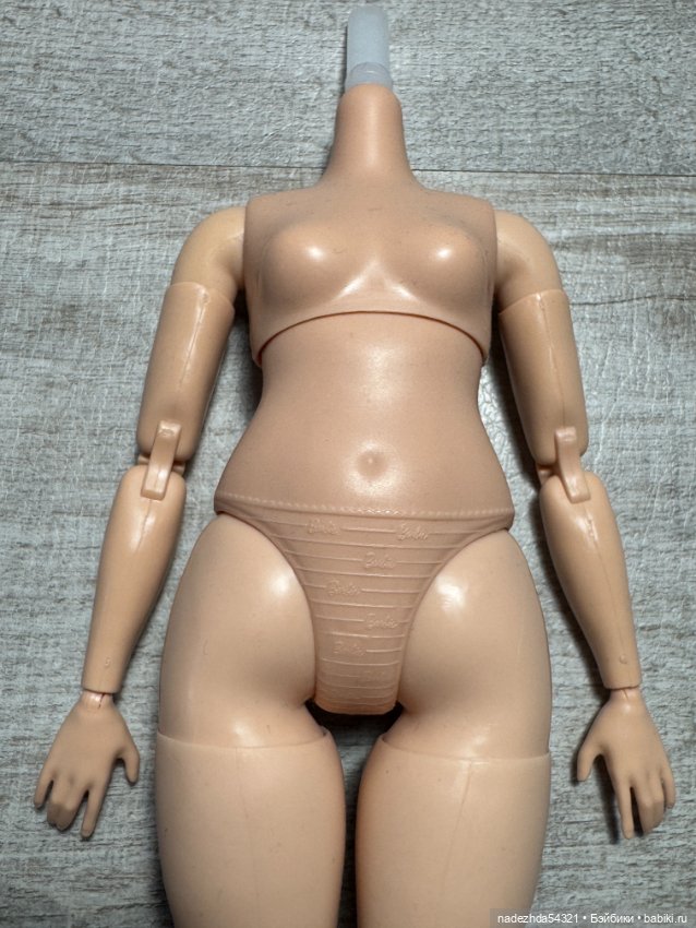Пышное тело из Базового набора №2 для создания Барби (2) (фото 3)