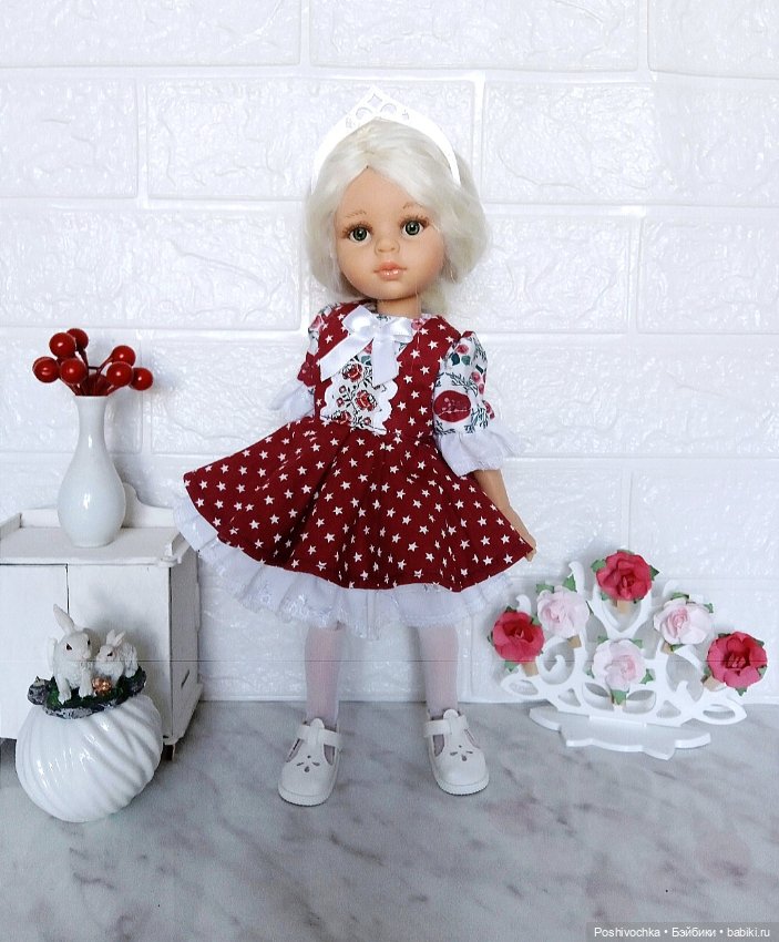 Платье для куклы Паола Рейна (фото 6)
