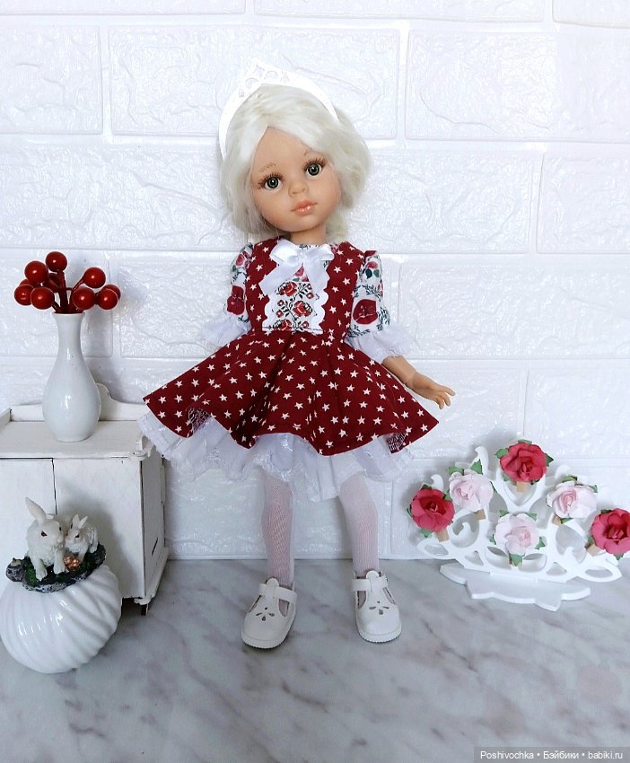 Платье для куклы Паола Рейна (фото 5)