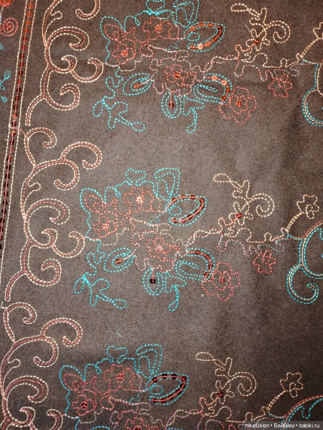 Шерсть с вышивкой СССР (тонкий войлок) (фото 3)