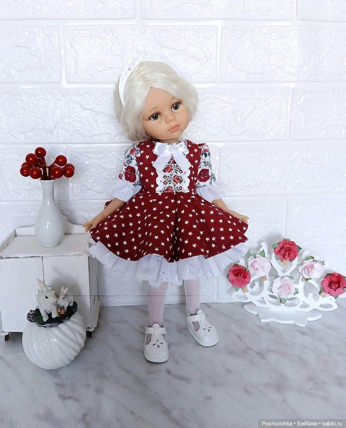 Платье для куклы Паола Рейна (фото 7)