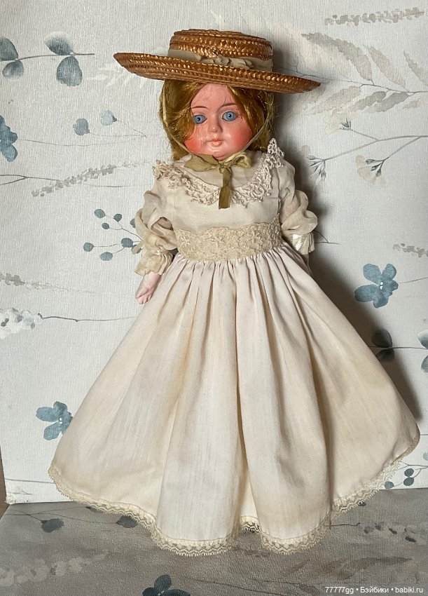 Дама приятной наружности из папье- маше (фото 7)