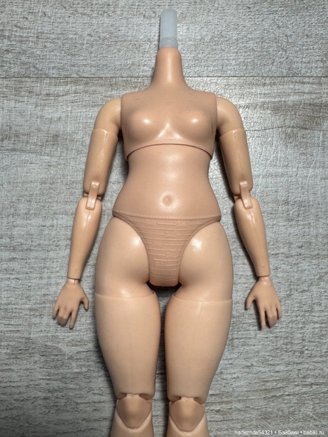 Пышное тело из Базового набора №2 для создания Барби (2) (фото 2)