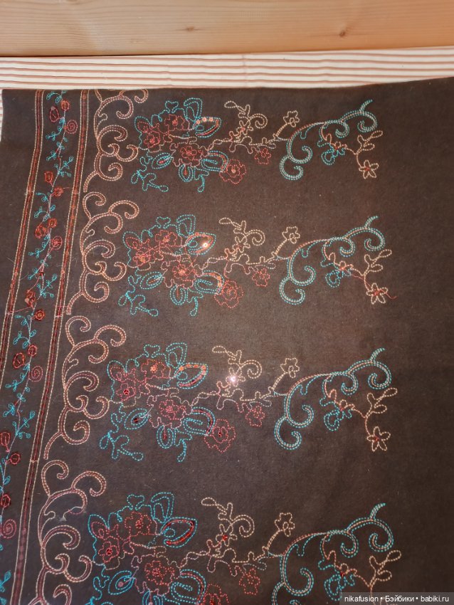 Шерсть с вышивкой СССР (тонкий войлок) (фото 5)