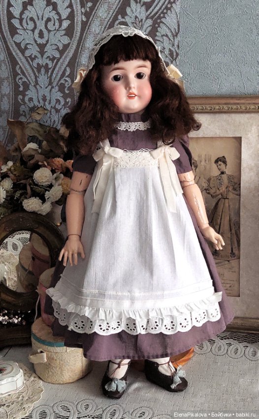 Платье для антикварной куклы (фото 2)