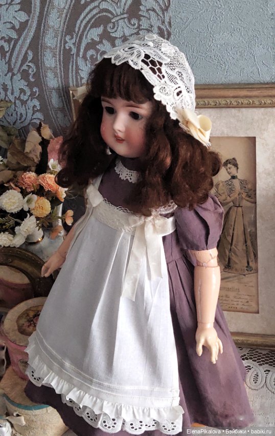 Платье для антикварной куклы (фото 3)