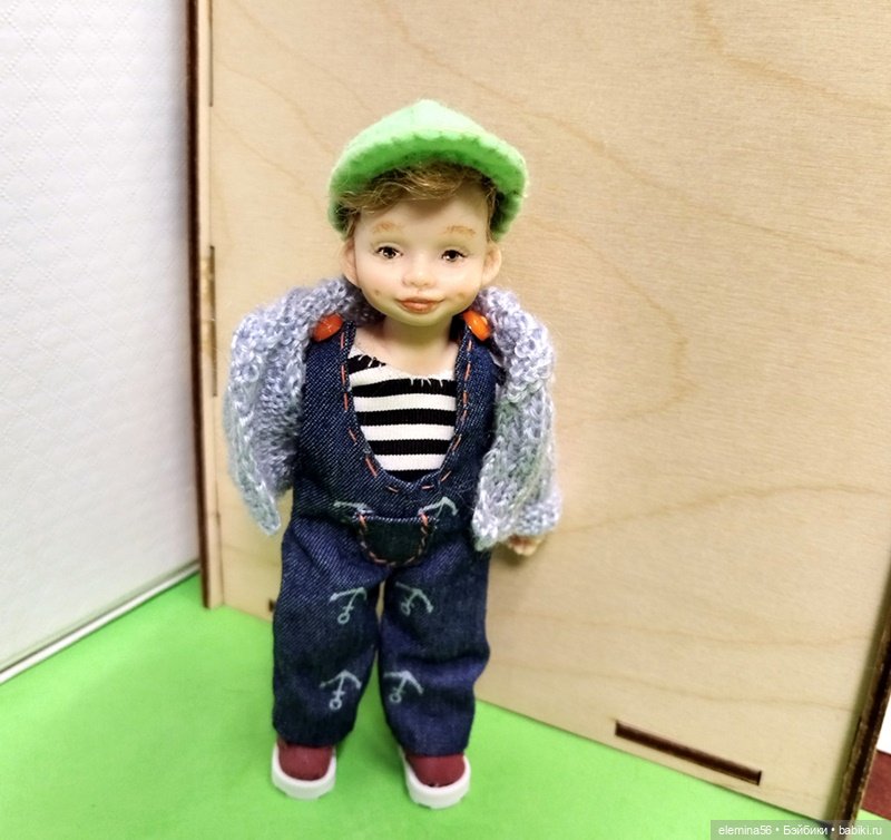 Шарнирный малыш Егорка — Авторские куклы (фото 7)