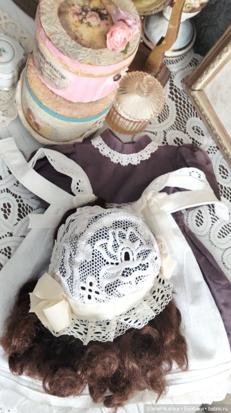 Платье для антикварной куклы (фото 6)