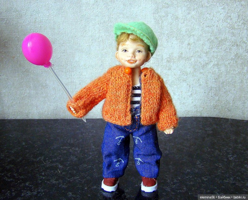 Шарнирный малыш Егорка — Авторские куклы