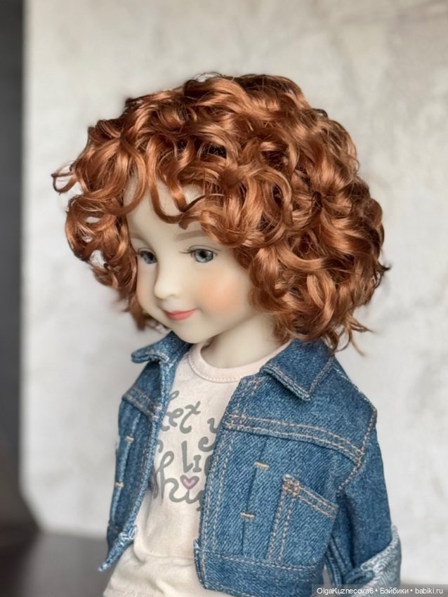 Парик для Ruby Red (рост 38 см) (фото 3)