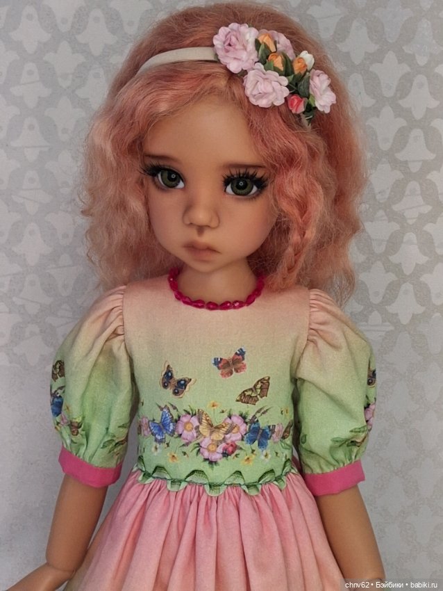Платье для кукол Кайе Виггс 45см.и других кукол ростом от 40 до 48см. и похожими габаритами (фото 3)
