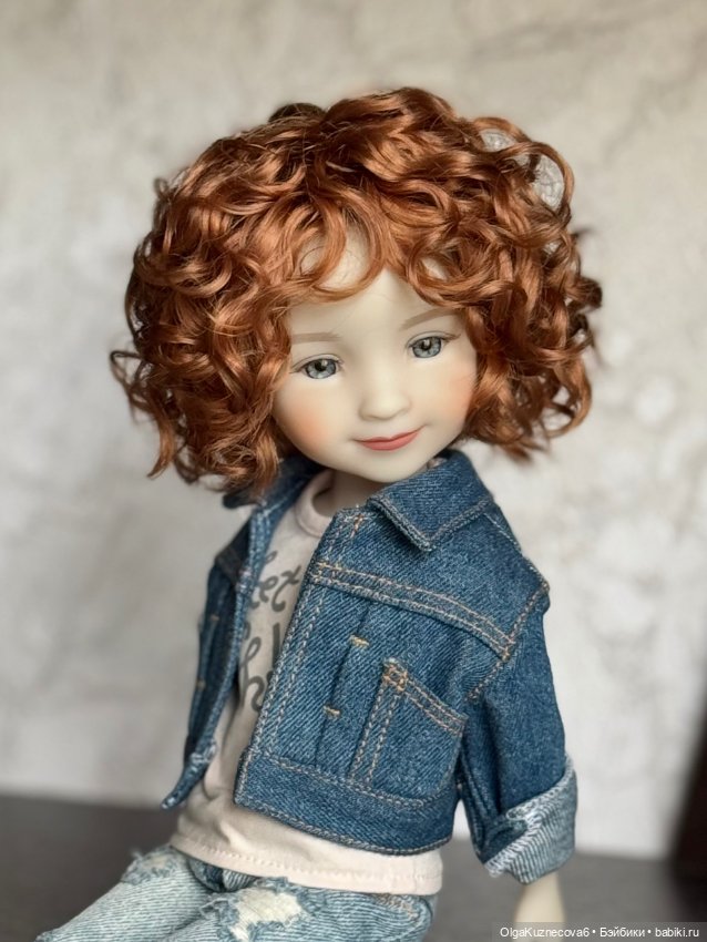 Парик для Ruby Red (рост 38 см)