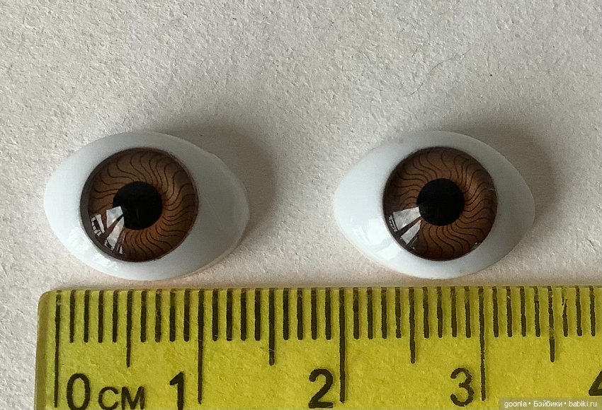 Глаза рыбки карие — Глаза для BJD (фото 4)