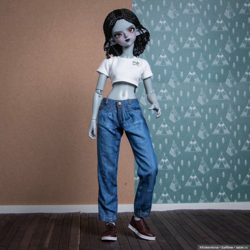 Джинсы на Minifee Active — Одежда для BJD