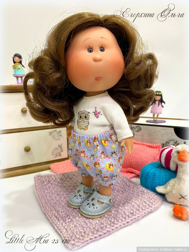 Комплект "Совы"на мини Мию (23 см)