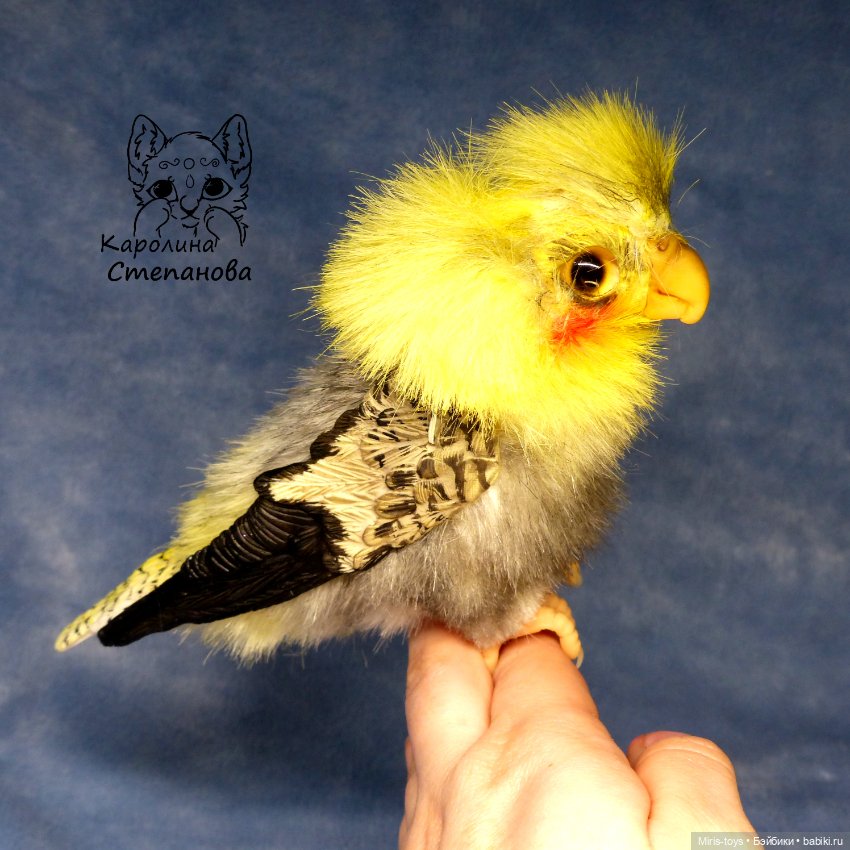 Попугай Корелла — Авторские игрушки (фото 8)