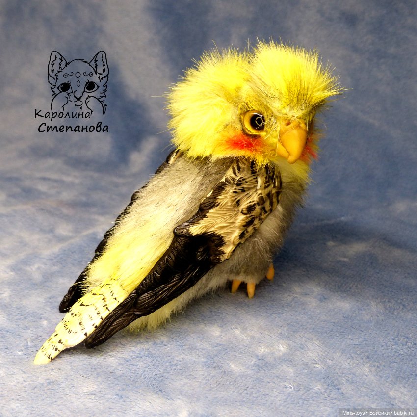 Попугай Корелла — Авторские игрушки (фото 5)