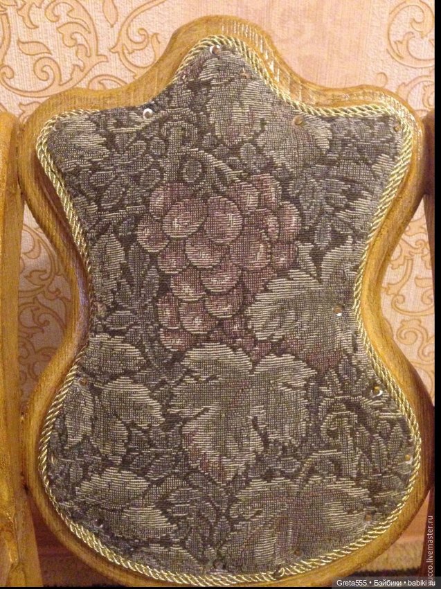 Большой стул для антикварных кукол и реплик , и просто для кукол , заготовка (фото 5)