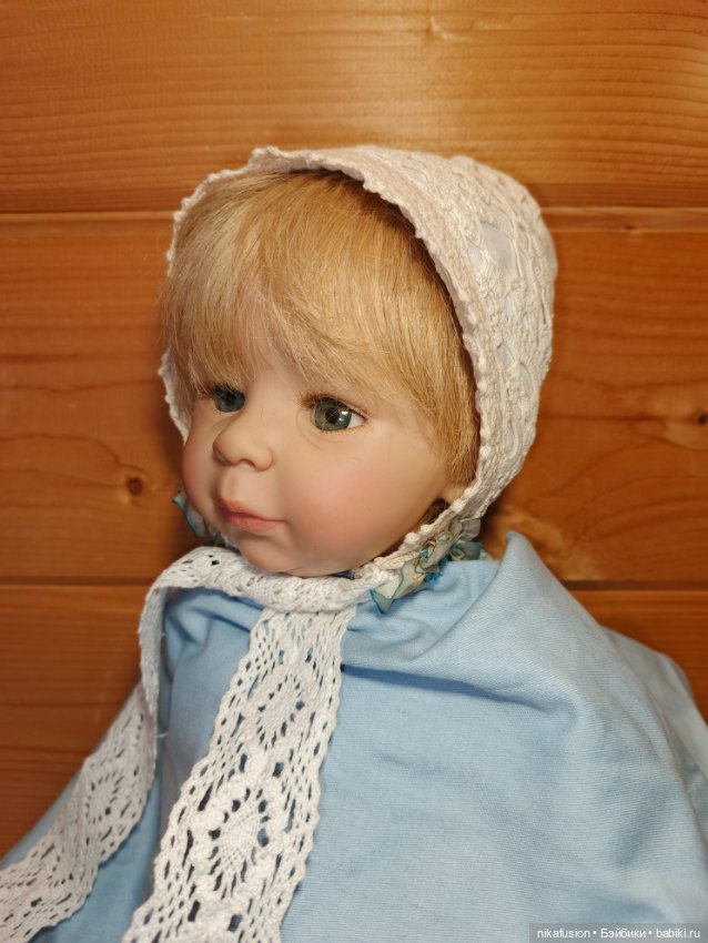 Чепчик на антикварную или винтажную куклу или реборна