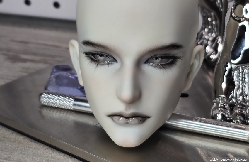 Голова bjd куклы Akheilos 2.0 (фото 3)