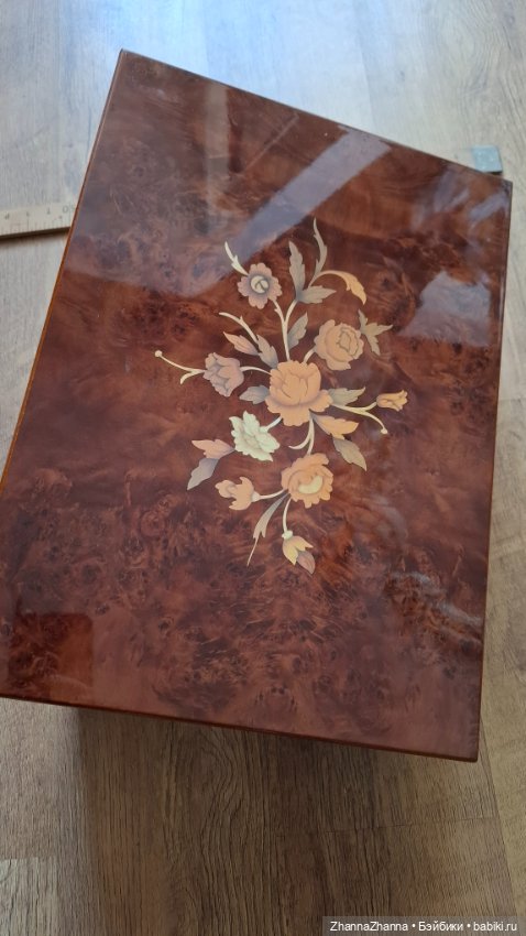 Шкатулка ящик для куклы — Кукольная мебель (фото 4)