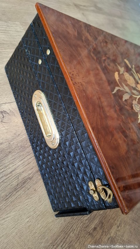 Шкатулка ящик для куклы — Кукольная мебель (фото 6)