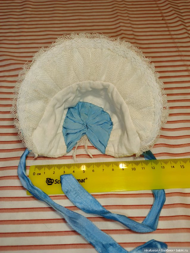 Шляпка для антикварной или винтажной куклы, вих, Паоло Рейна (фото 5)