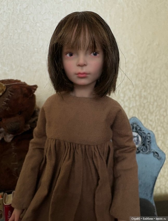 Авторская шарнирная кукла Нана (фото 4)