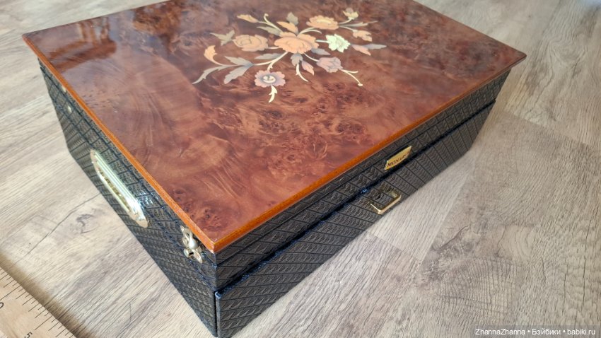 Шкатулка ящик для куклы — Кукольная мебель (фото 5)